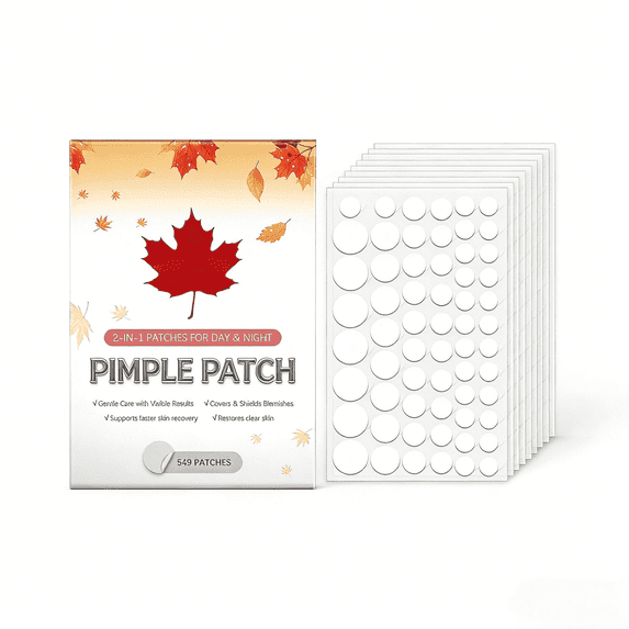 Hydrocolloid Patches for Face, 549 Count – 6 Sizes, Adhesive Hydrocolloid Gel