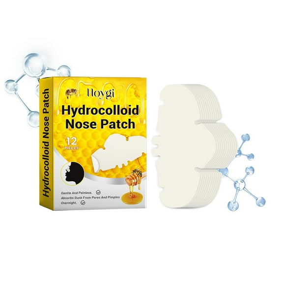 Hydrocolloid invisible concealer blackhead acne cleansing pores nose patch Y6K0