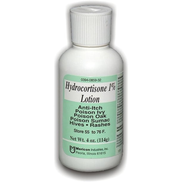 Hydrocortisone 1 Percent Maximum Strength Anti Itch, Poison Ivy Lotion ...