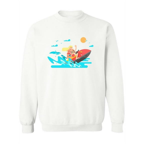 Hydrocycle Trip Sweatshirt Women -Image by Shutterstock, Female Small