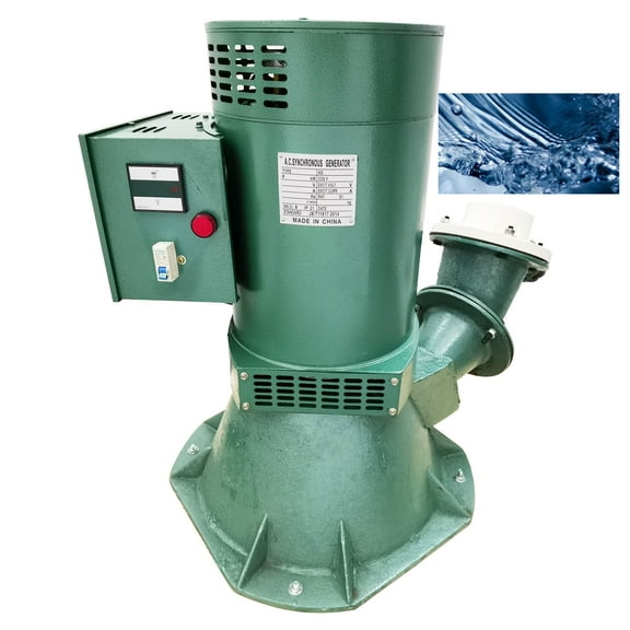 Hydroelectric Generator Machine Leakage Protection 1PH 60HZ 10KW 220V