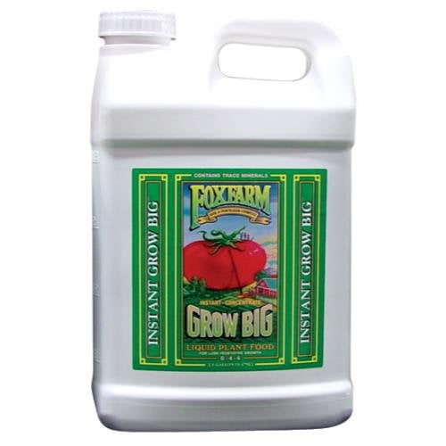 FoxFarm Grow Big 6-4-4 Liquid Fertilizer 2.5 gal