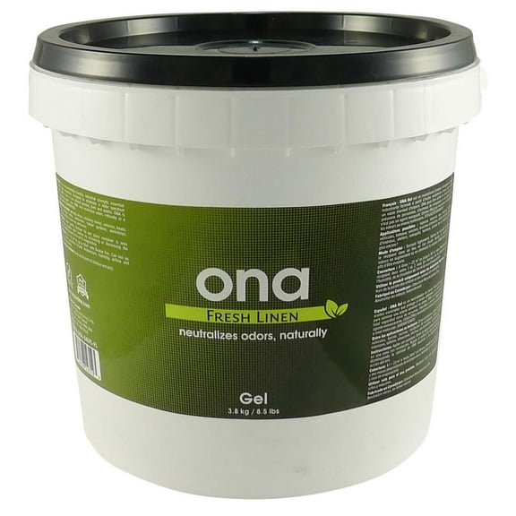 Hydrofarm ON10040 ONA Odor Neutralizing Agent Gel, Fresh Linen Scent, 1 Gal