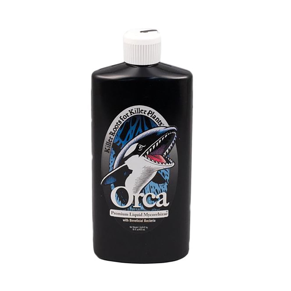Hydrofarm Orca Premium Liquid Mycorrhizae Nutrient for Garden Plants, 16 Ounces