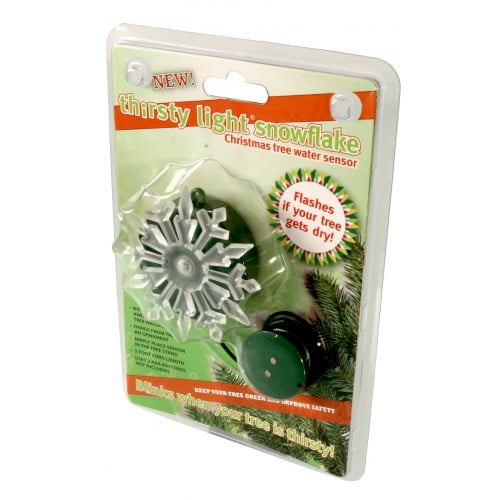 Christmas Tree Sensor Hydrofarm LED Indicator Monitor: Thirsty Light Snow Flake Christmas ...