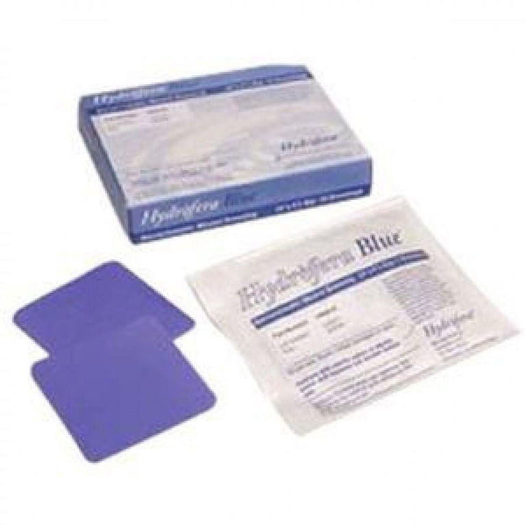 Hydrofera Blue Foam Thick Dressing without Border ''4 x 4 , 5 Count''