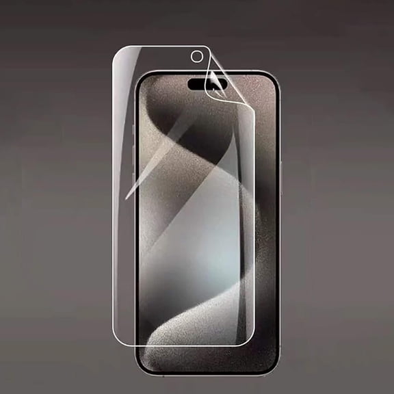 Hydrogel Film Screen Protector for iPhone 17 Pro, Soft TPU Transparent Protective Screen Protector Film -Not Tempered Glass -3 Packs