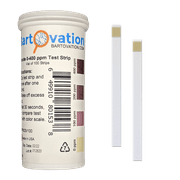Bartovation Hydrogen Peroxide H2O2 Test Strips, 0-400 ppm, 100 Count
