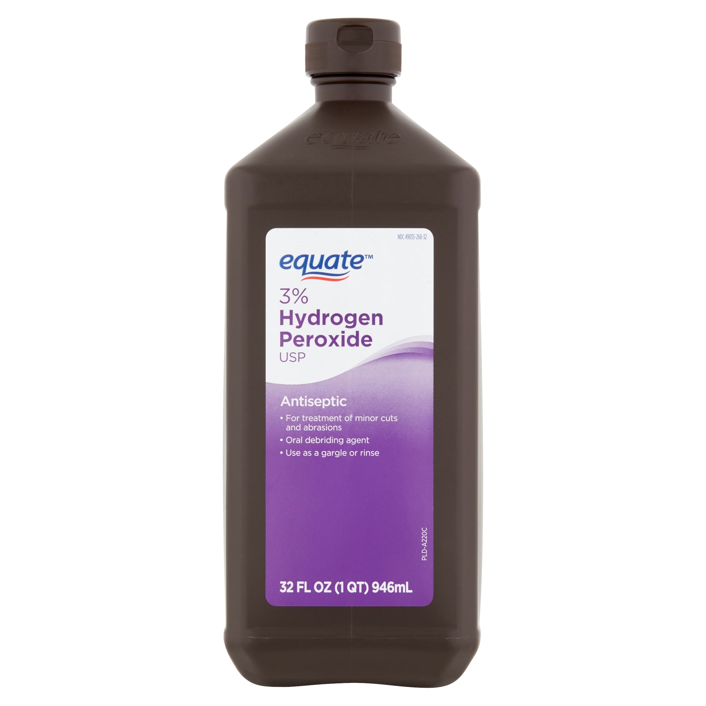 Hydrogen Peroxide Liquid USP Antiseptic, 32 fl oz (Pack of - 2)