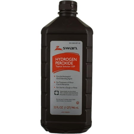 Hydrogen Peroxide Topical Solution 32 Oz 2 Pack