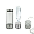 thumbnail image 1 of Hydrogen Water Bottle under $5! Xqxayjr Portable Hydrogen Water Bottle, SPE PEM Technology Hydrogen Generator, 450ml Glass Rechargeable Cup, Health Wellness Travel Bottle, 1 of 1