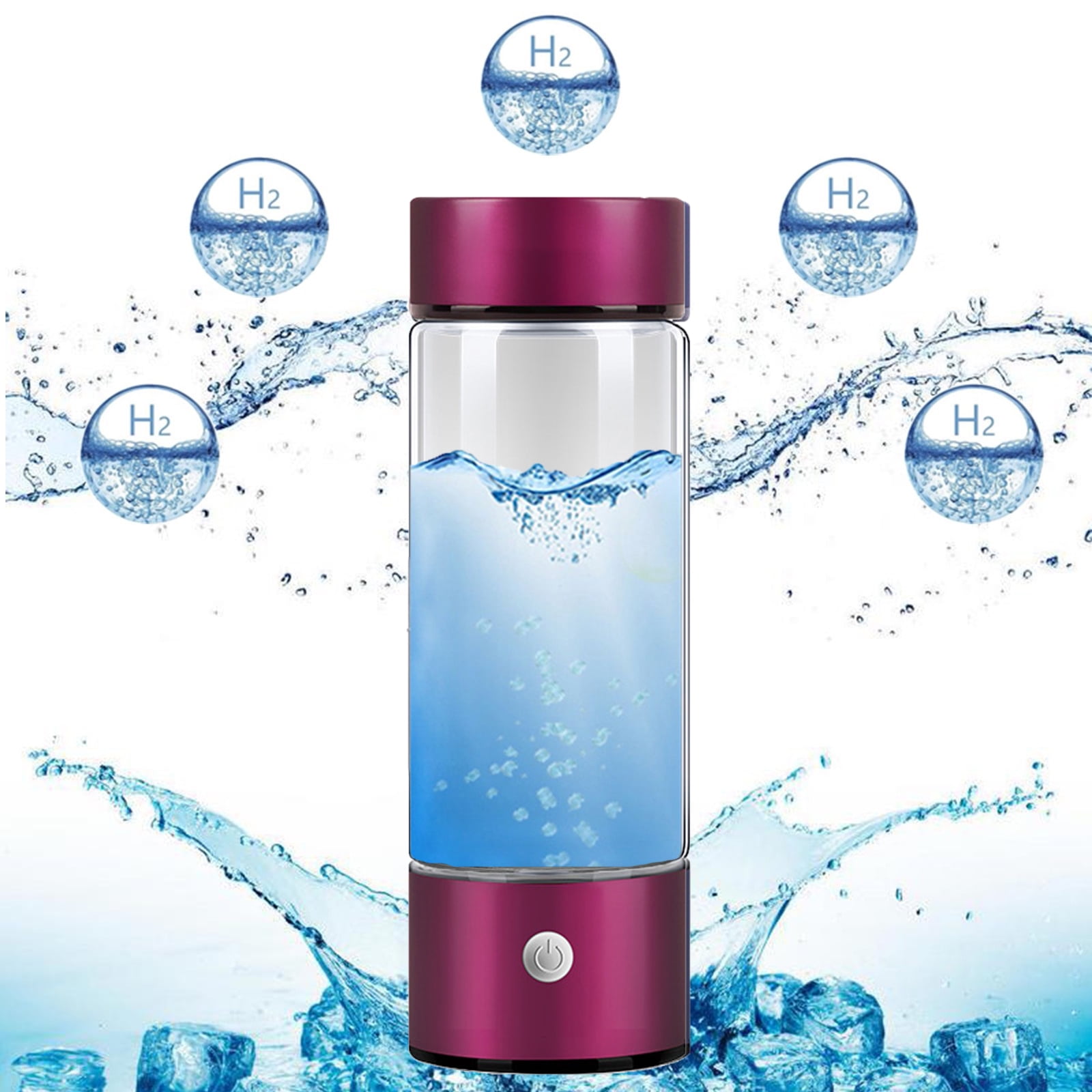 Hydrogen Water Bottle Generator, Portable Hydrogen Water Machine ...