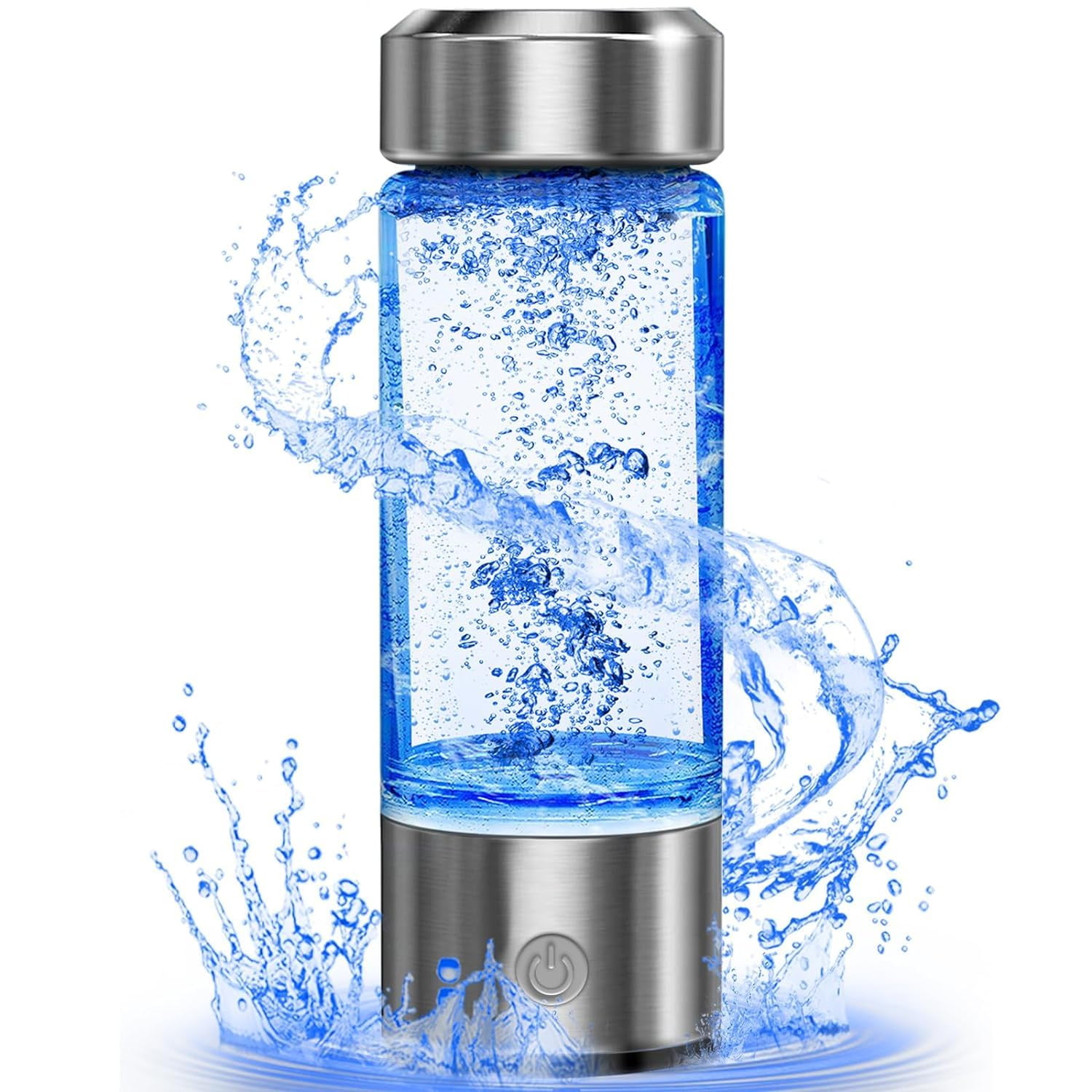 Hydrogen Water Bottle, Hydrogen Water Bottle Generator USB Rechargeable, Hydrogen Water Ionizer Machine Health Cup for Home Travel