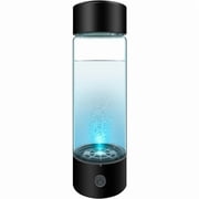 Hydrogen Water Generator, Molecular Hydrogen Water Bottle Generator 2-in-1 Hydrogen Water Ionizer Machine 3 Minutes Hydrogen Concentration 1200-1400PPB USB Rechargeable with Hydrogen Suction Tube