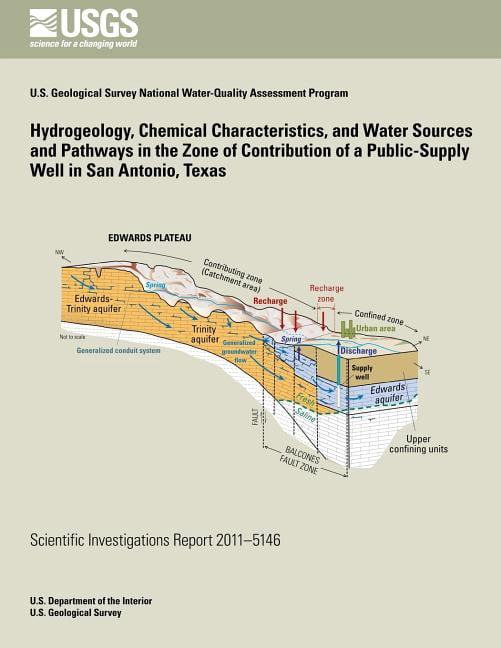 Hydrogeology, Chemical Characteristics, and Water Sources and Pathways in the Zone of Contribution of a Public-Supply Well in San Antonio, Texas (Paperback)