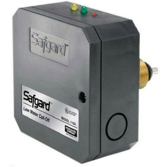Hydrolevel  120V Safgard 1150 Series Low Water Cut-Off with Auto Reset, Burner Circuit Test Button