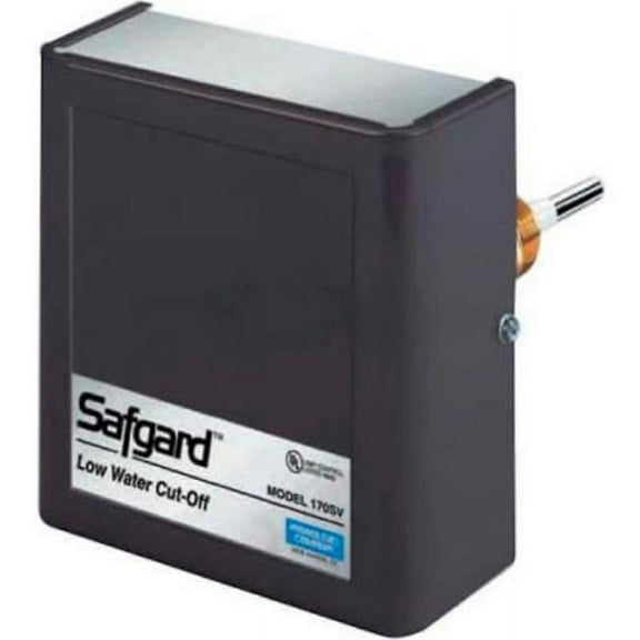 Hydrolevel  Heavy Duty Design, 170SV & Auto Reset, Short Probe Safgard 170 Series Low Water Cut-Off