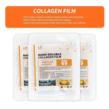 BioMiracle Korean Collagen Face Mask – 10 Pack – Firming, Hydrating, Reduces Wrinkles