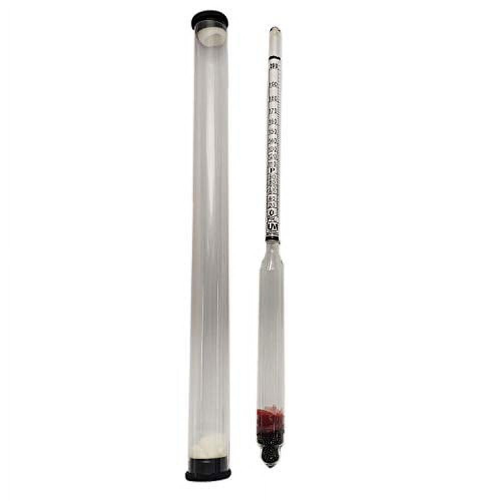 Hydrometer Alcohol 0200 Proof and Tralle , Alcohol Proof Tester Liquor