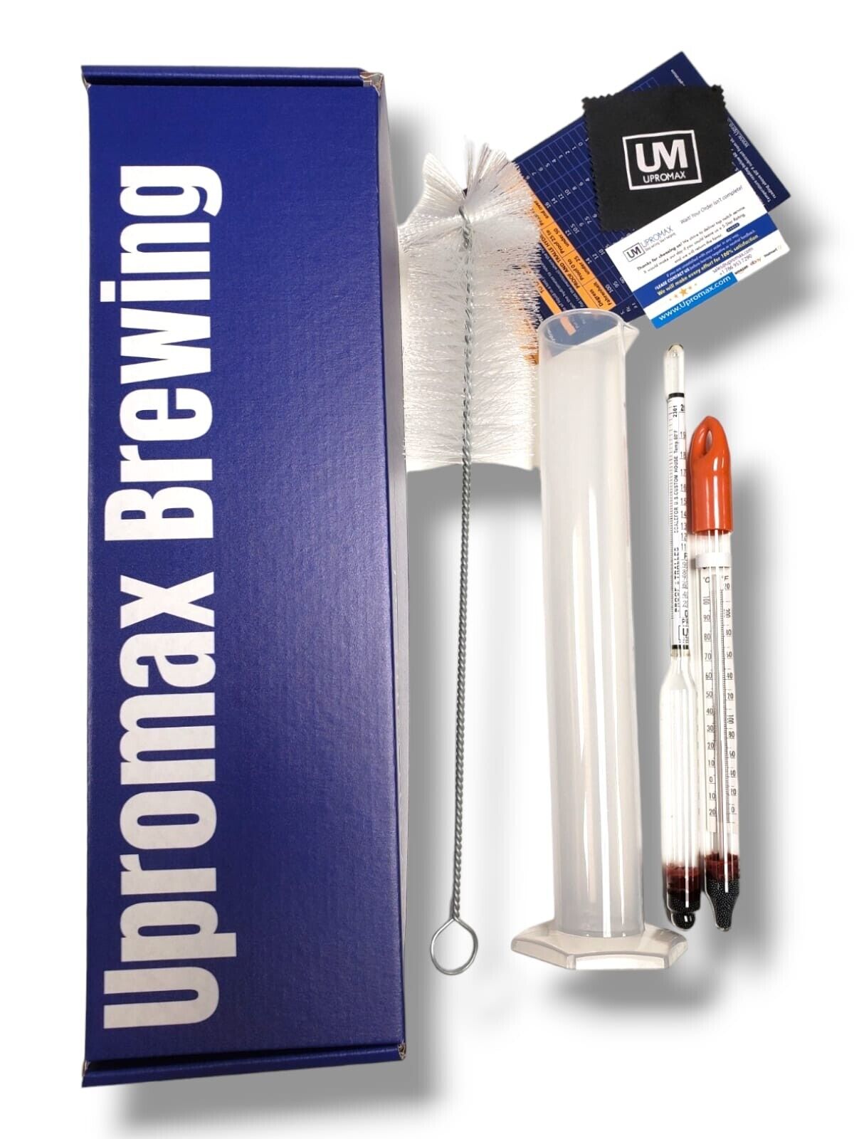 Hydrometer Alcohol Meter Tralle Test Kit 0200 Proof Traceable