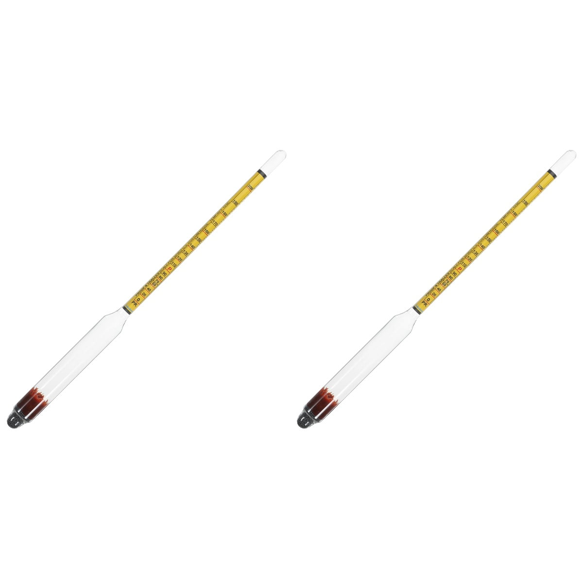 Hydrometer Set of 2 Wine Supplies Liquor Tester Beer Hydrometers