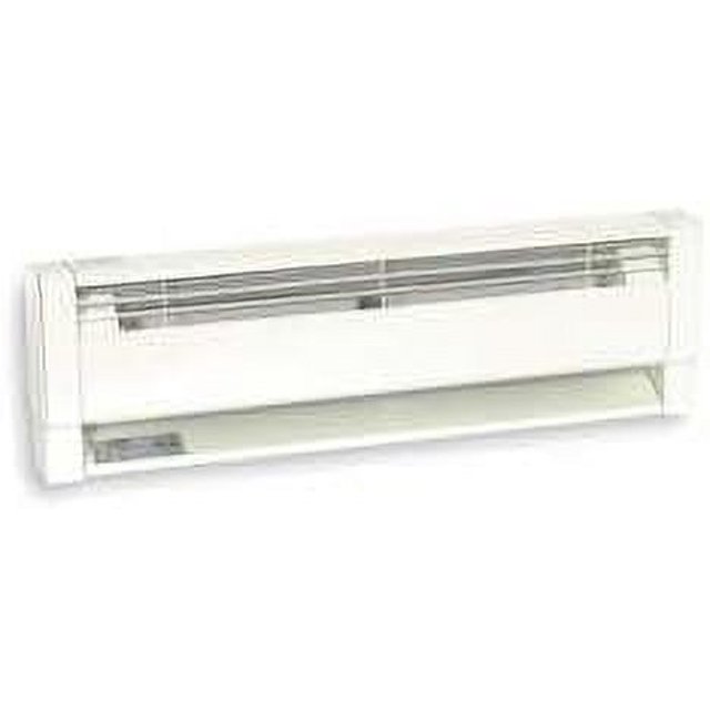 Hydronic Electric Baseboard Heater,White,375/500W,208/240V