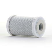 Hydronix CB-25-0505 NSF Coconut Activated Carbon Block Water Filter, 2.5" x 5" - 5 micron