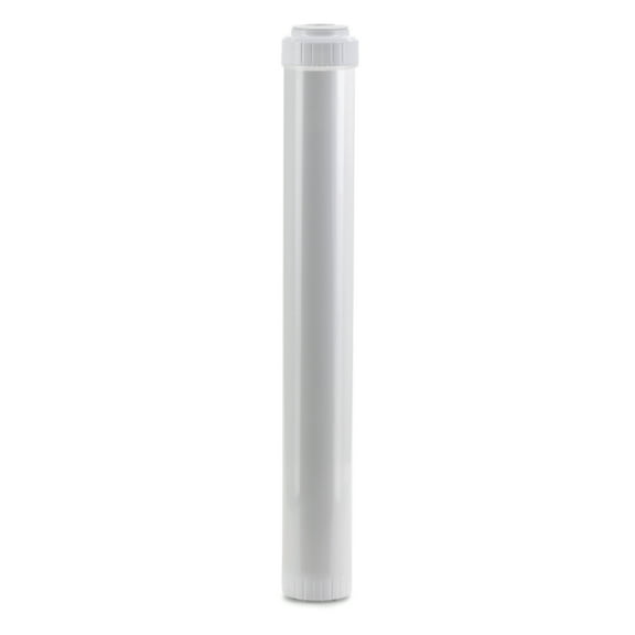 Hydronix EC-2520W Universal White Empty Water Filter Cartridge, Durable Construction, For Pre or Post Use 2.5" x 20"