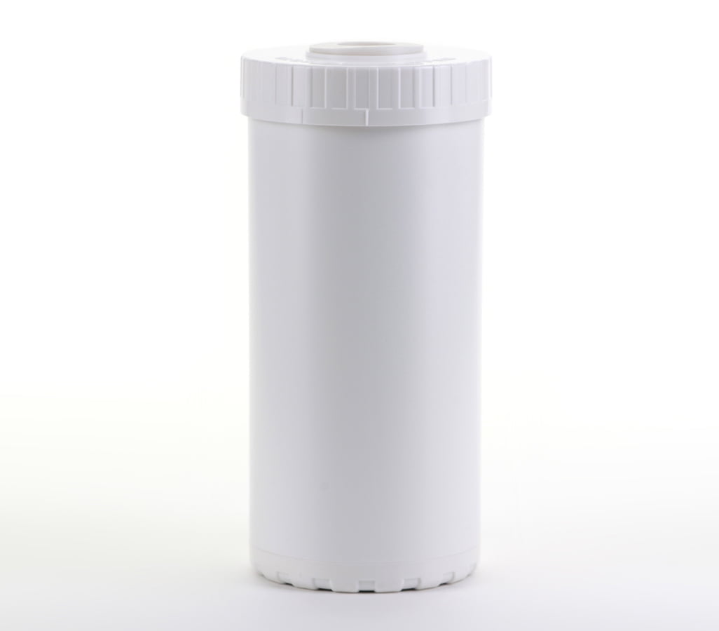 Hydronix EC-4510W White Empty Water Filter Cartridge Durable Construction For Pre Post, Fits Standard Housings 4.5 x 10