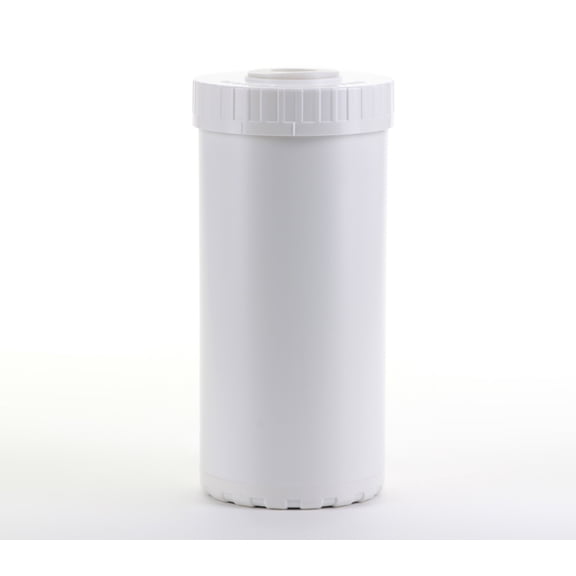 Hydronix EC-4510W White Empty Water Filter Cartridge Durable Construction For Pre Post, Fits Standard Housings 4.5 x 10