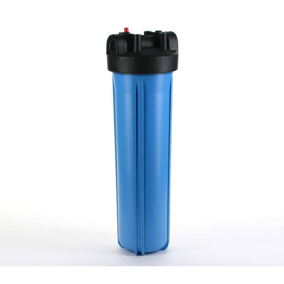 Hydronix HF45-20BLBK34PR Water Filter Housing 20" - 3/4" Ports w/ PR