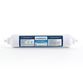 thumbnail image 1 of Hydronix ICF-10Q38 Inline Reverse Osmosis Post, Fridge & Ice Coconut GAC Water Filter 2000 Gal, 3/8" Quick Connect, 1 of 3