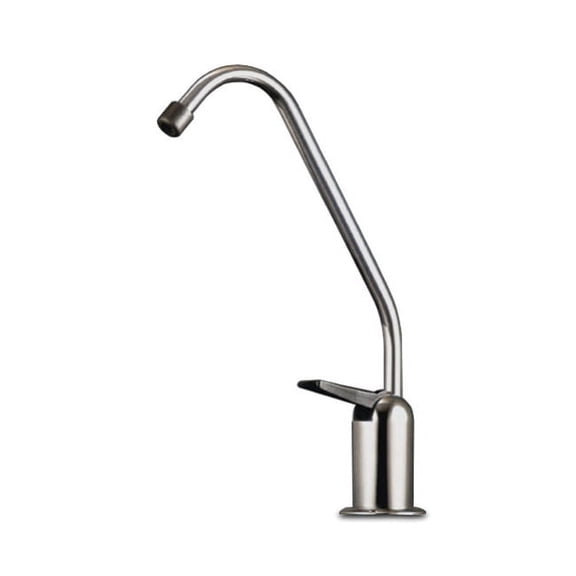 Hydronix LF-BLR-BN Long Reach RO Reverse Osmosis or Filtered Water Faucet, Lead Free, Brushed Nickel
