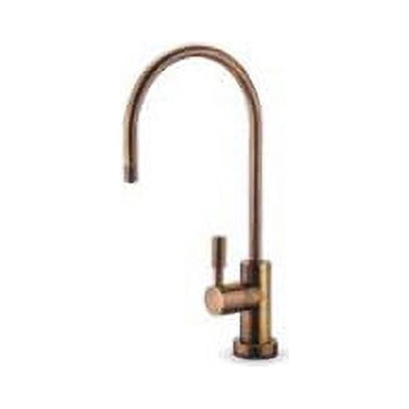 Hydronix LF-EC25-AB Modern Ceramic RO Reverse Osmosis or Filtered Water Faucet, Lead Free, Antique Brass