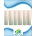 thumbnail image 1 of Hydronix SDC-25-1005 Sediment Polypropylene Water Filter Cartridge 6 Pack, 1 of 1