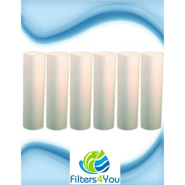 Hydronix SDC-25-1005 Sediment Polypropylene Water Filter Cartridge 6 Pack