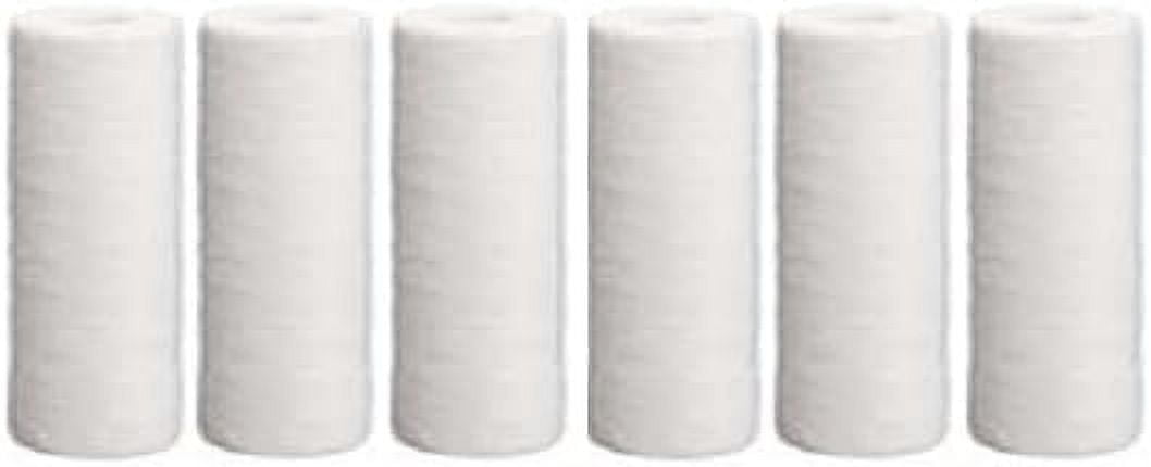 Hydronix SDC-45-1005 Sediment Polypropylene Water Filter Cartridge 6 Pack