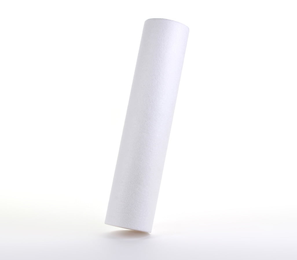 Hydronix SDC-45-2010 Whole House or Commercial NSF Polypropylene Sediment Water Filter Cartridge 4.5" x 20" - 10 micron