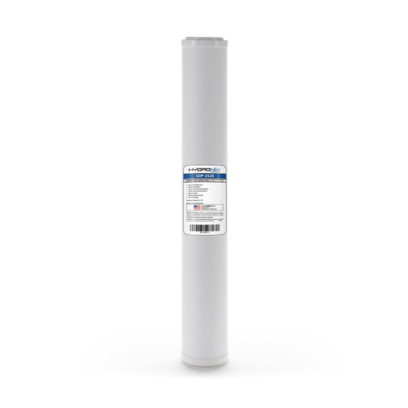 Hydronix SDP-2520 Dual Purpose Radial Flow Cartridge Sediment & Carbon, RFC-20 RFC20 comparable - 2.5" x 20"