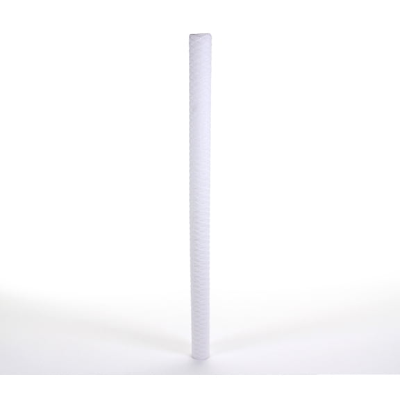 Hydronix SWC-25-40100 Universal NSF String Wound Sediment Water Filter Cartridge 2.5" x 40" - 100 micron