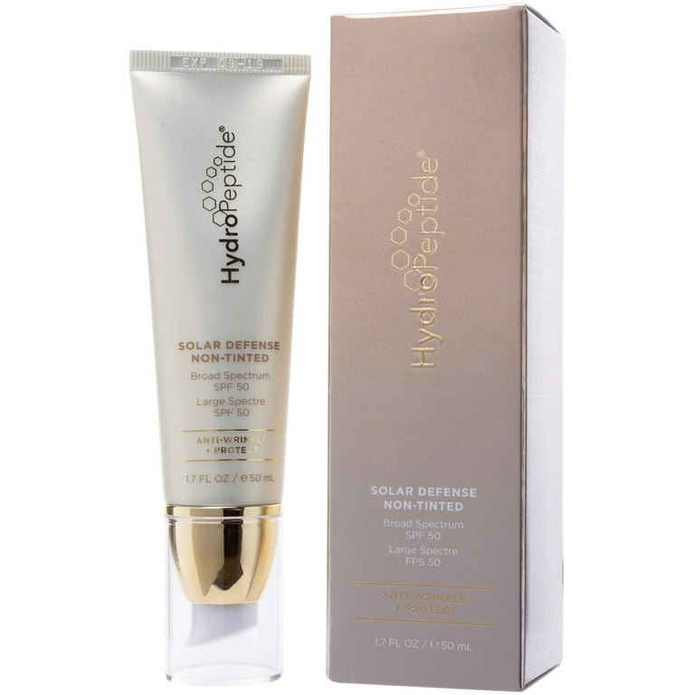 HydroPeptide Anti-Wrinkle + Protect Solar Defense Non-Tinted Broad Spectrum SPF 50 HydroPeptide Anti-Wrinkle + Protect Solar Defense Non-Tinted Broad Spectrum SPF 50