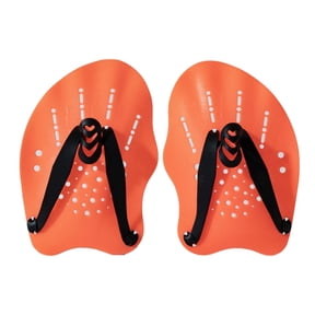 Hydrophobic Adjustable Swim Hand Paddles with Multi-Hole Drainage for All Ages