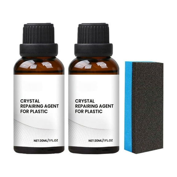 Hydrophobic Automotive Plastic Refurbishment Agent - Enhance Gloss, Protect from Snow and Frost, Easy Application for Headlights and Interior Panels, Long-Lasting Protection, No Rinse Required