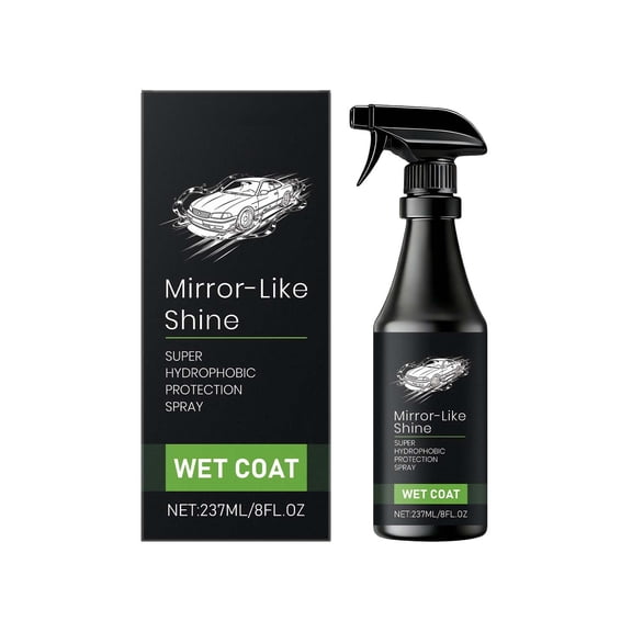Hydrophobic Car Coating Spray - High Gloss, Rich Color Depth, Strong Sealant for Long-Lasting Protection and Easy Maintenance for All Vehicles