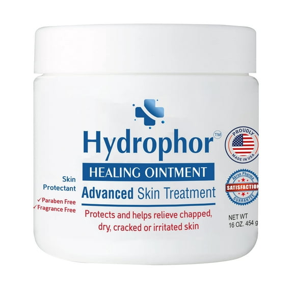 Hydrophor Ointment - Soothes & Protects Dry Skin - 16 oz. Jar
