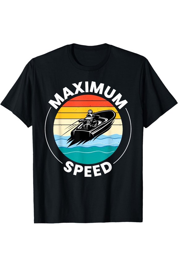 Hydroplane Boat Racing Powerboat Speedboat Offshore Race T-Shirt