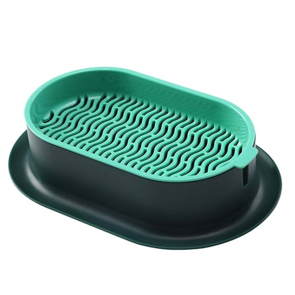 Hydroponic Cat Grass Growing Box Soilless Germination Tray For Home Fresh Pet Grass(Green-18.9Cm)