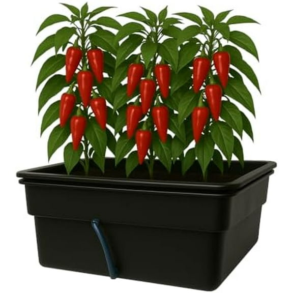 Hydroponic Flood Table Grow System (Ebb and. Flow) Perfect for 2 x 2 Tents$$Garden & Patio