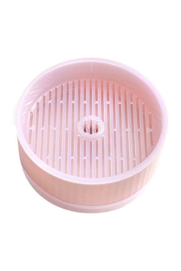 Hydroponic Grass Planter - Soilless Indoor/Outdoor Growing Pot for Herbs, Cuttings & Young Plants - Durable Plastic Tray - Compact Design for Kitchen, Balcony, Office