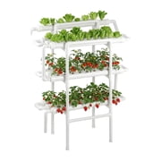 Hydroponic Grow Kit 3-Tier 90 Sites Indoor Garden System